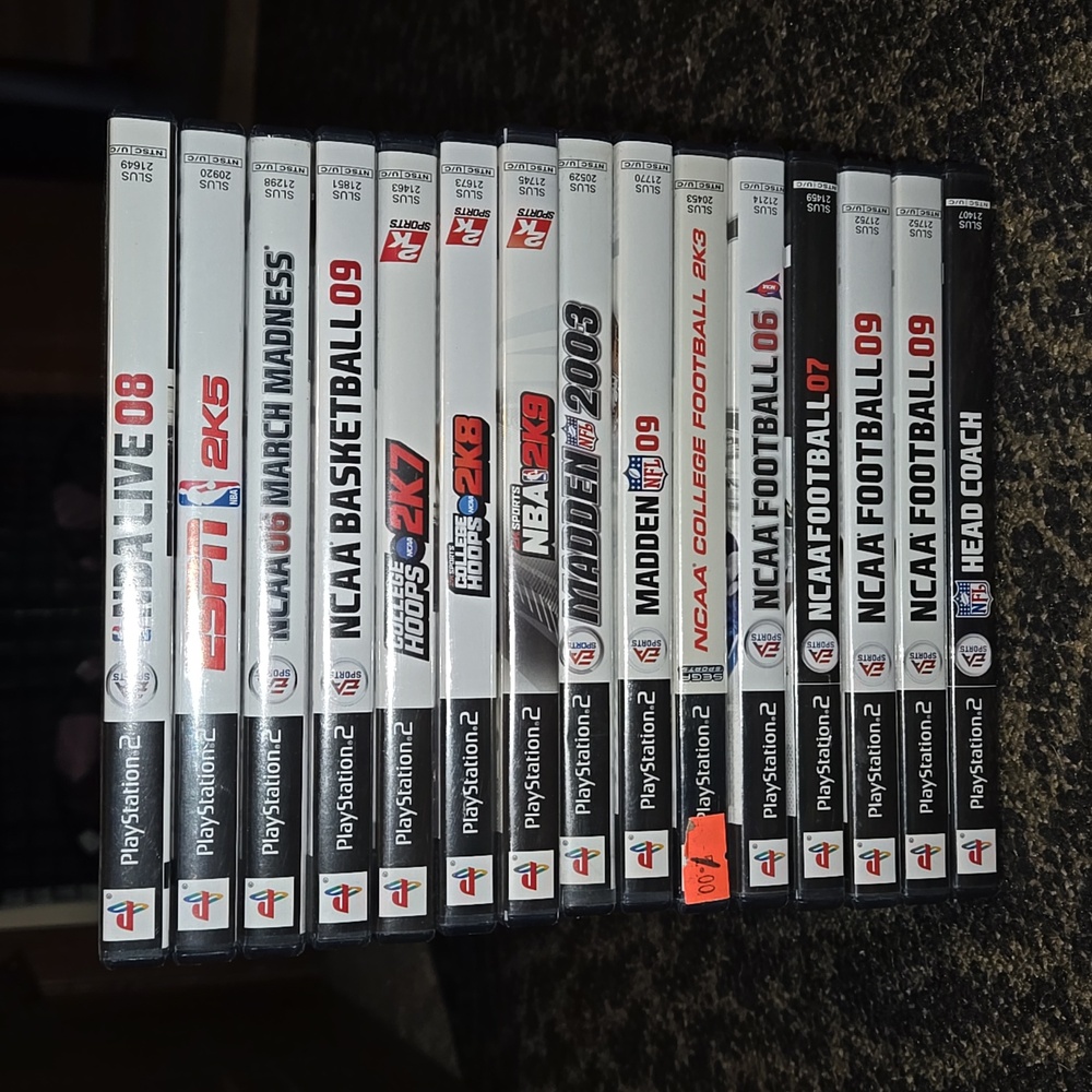 PlayStation 2 Sports Game Bundle 15 game bundle